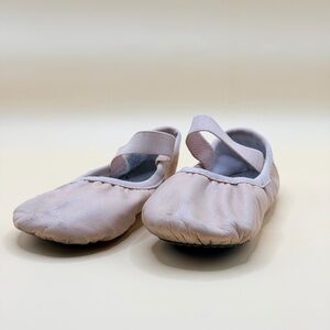 Pink Ballet Flats with Elastic Strap